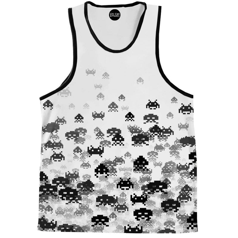 Invaded White Tank Top