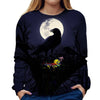  Crow Womens Sweatshirt