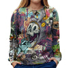 Skull Womens Sweatshirt
