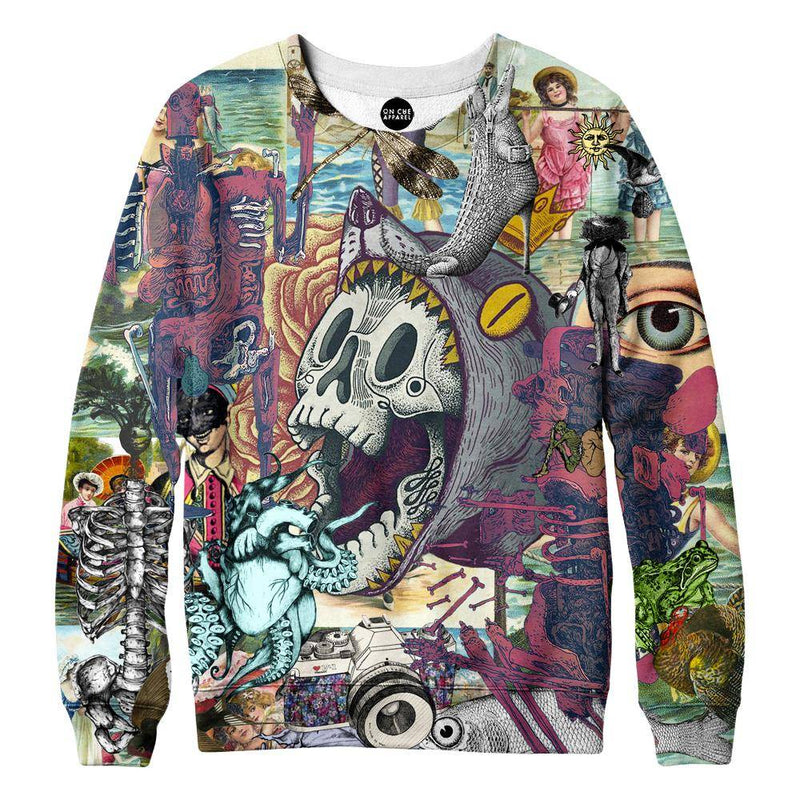 It's Easy To Die Womens Sweatshirt