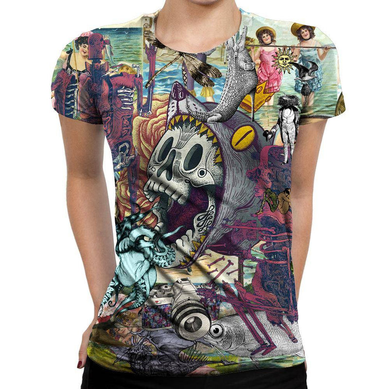 Skull Womens T-Shirt