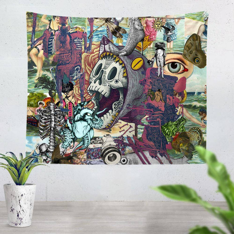 Skull Tapestry