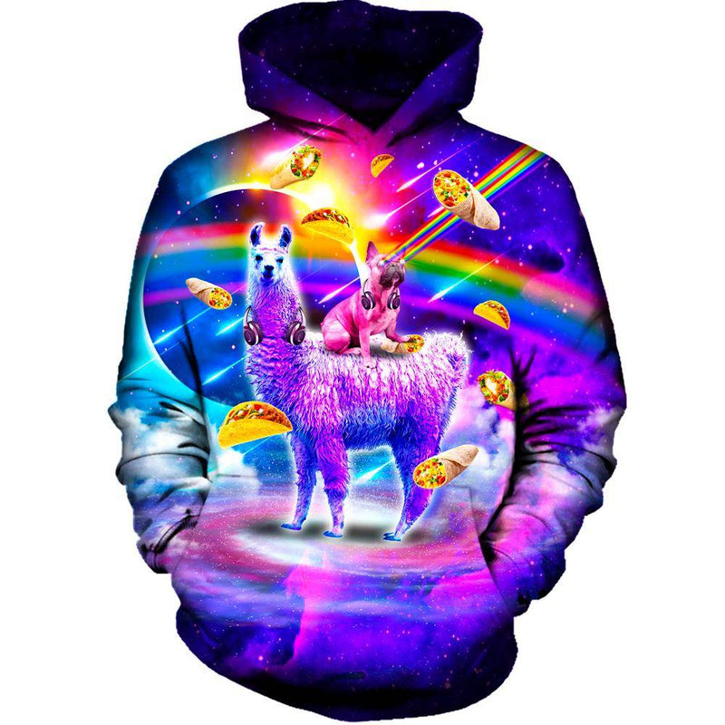 Frenchie Llama Hoodie