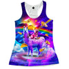 Frenchie Llama Racerback