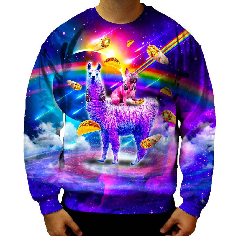 Frenchie Llama Sweatshirt