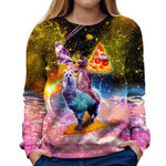 Llama Womens Sweatshirt