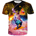Llama And Sloths Epic Adventure T-Shirt