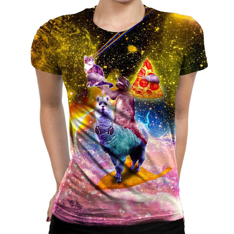Llama Womens T-Shirt