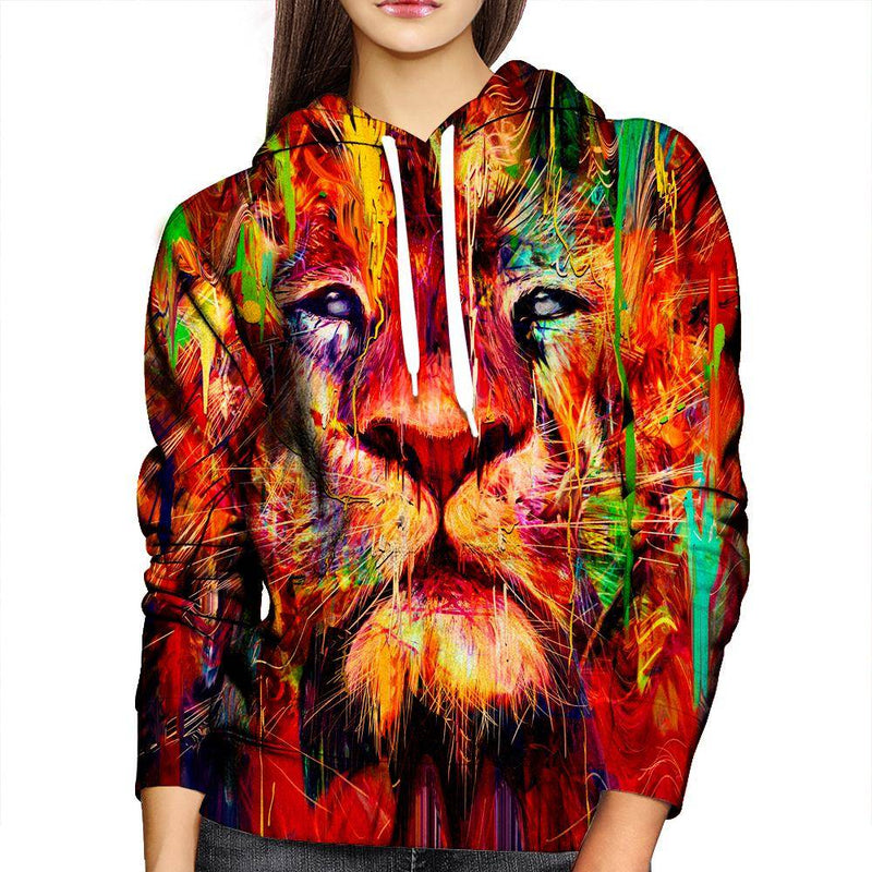 Lion Womens Hoodie