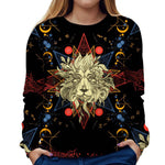 Lion Zodiac Womens Sweatshirt