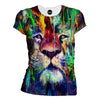 Lion Lines Womens T-Shirt
