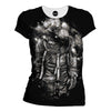 Lost In Cosmic Shades Womens T-Shirt