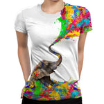 Elephant Womens T-Shirt