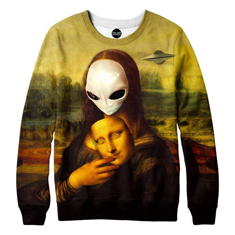 Alien Mona Lisa Sweatshirt