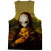 Alien Mona Lisa Tank Top