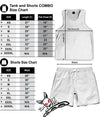 Astronaut Force Tank and Shorts Rave Outfit