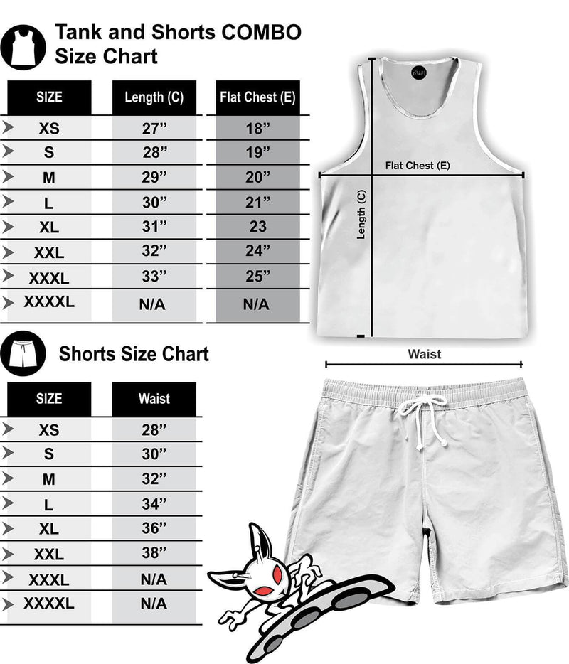 Flying Unicorn Tank and Shorts Rave Outfit