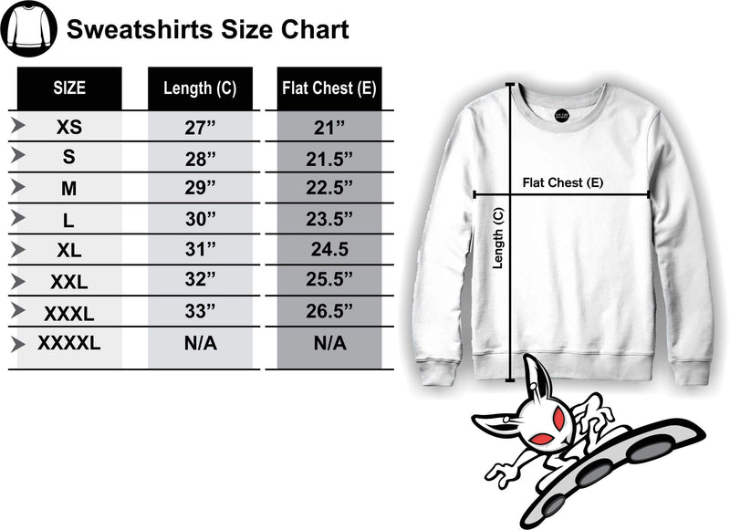 Squiggly Line Womens Sweatshirt