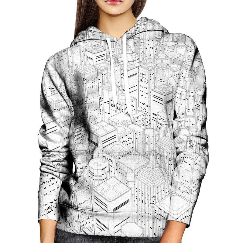 Metropolis Womens Hoodie