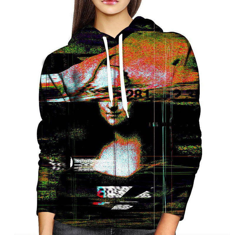 Mona Lisa Womens Hoodie