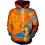 Moses And The Burning Bush Hoodie