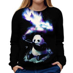 Panda Womens Sweatshirt