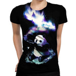 Panda Womens T-Shirt