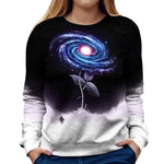 Galaxy Womens Sweatshirt