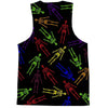 Neon Skeleton Tank Top