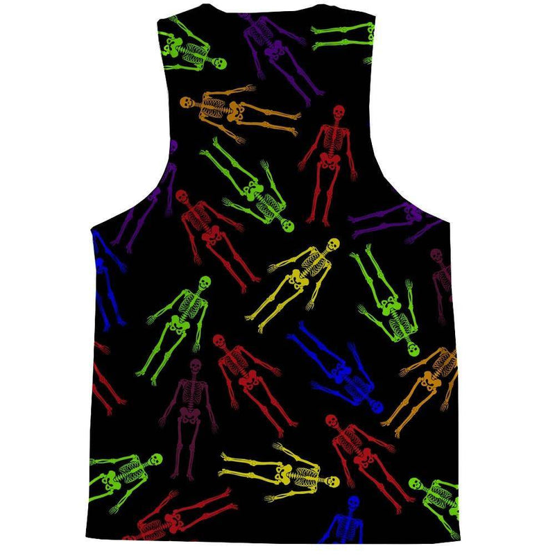 Neon Skeleton Tank Top