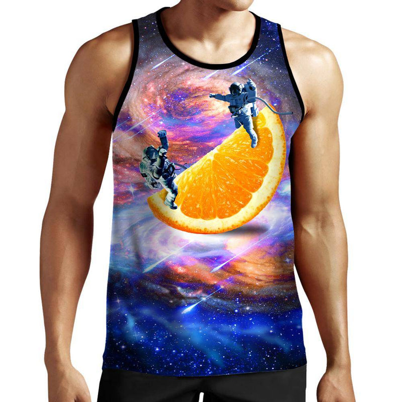 Orange Swing Tank Top