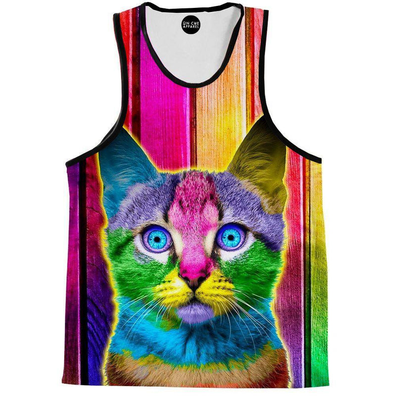 Paint Kitty Tank Top