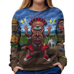 Psychedelic Women Sweatshirt