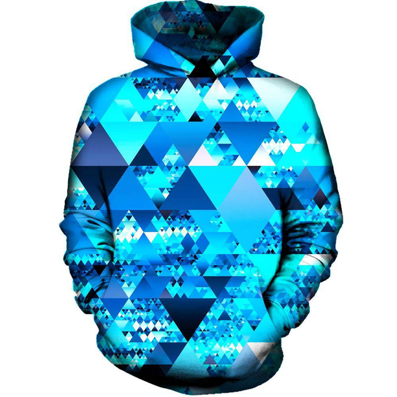 Blue Crystals Hoodie