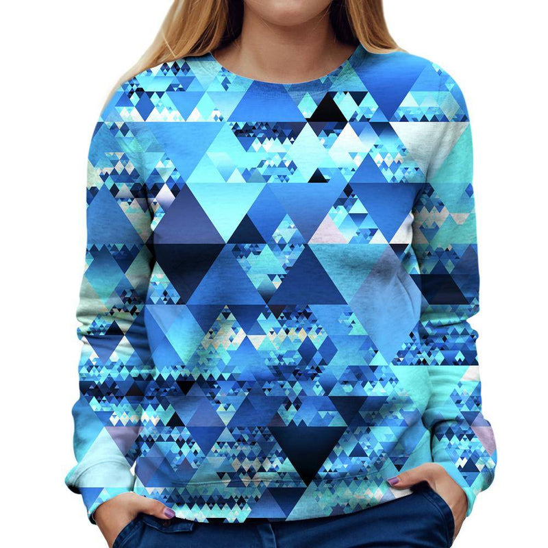 Abstract Womens Sweatshirt