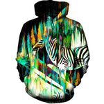 Painted Horse Womens Hoodie