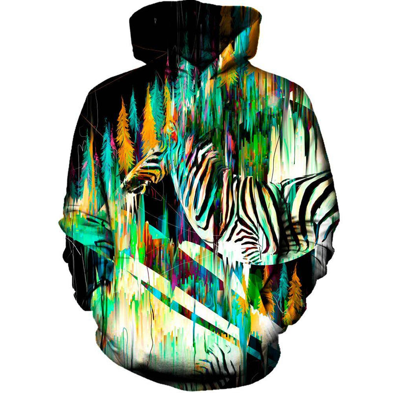 Painted Horse Womens Hoodie
