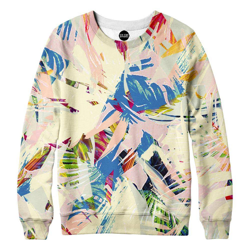 Palm Twist Womens Sweatshirt