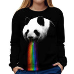 Panda Womens Sweatshirt