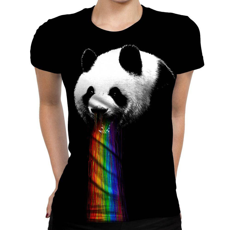 Panda  Womens T-Shirt