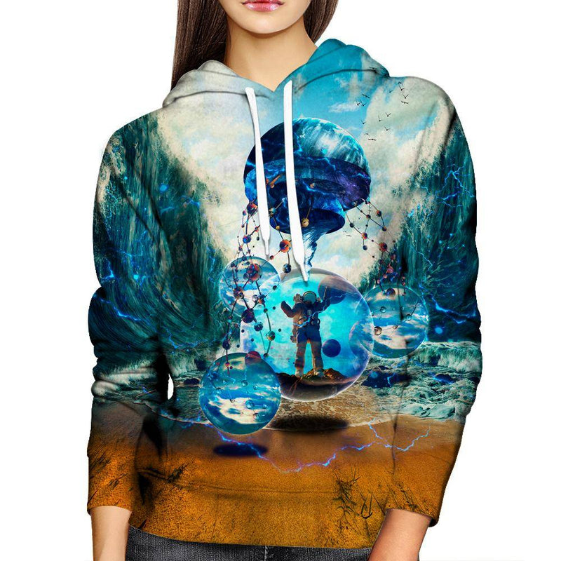 Astronaut Womens Hoodie