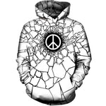 Peacebreaker White Hoodie