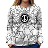 Peace Womens Sweatshirt