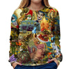 Psychedelic Womens Sweatshirt