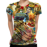 psychedelic Womens T-Shirt