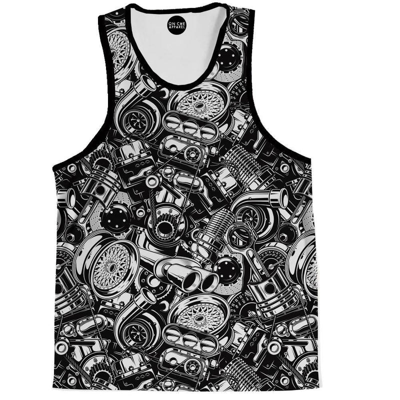 Car Parts Tank Top