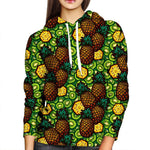 Pineapple And Kiwi Womens Hoodie