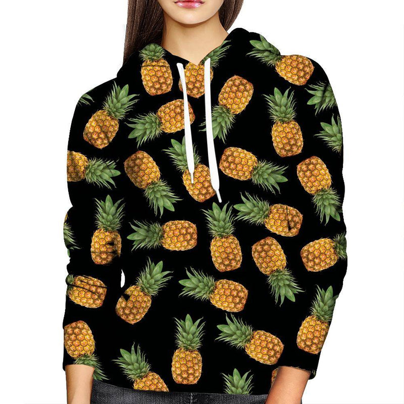 Pineapple Womens Hoodie