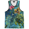 Pink Butterfly Tank Top