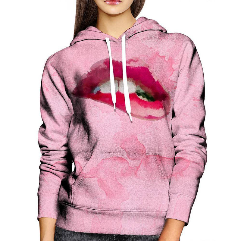  Lips Womens Hoodie
